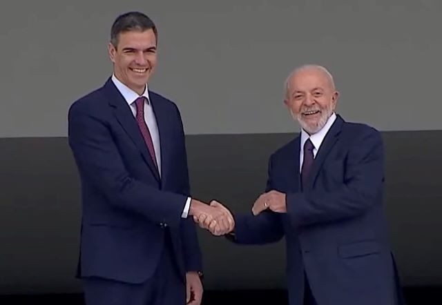 Lula e presidente da Espanha se reúnem no Planalto para conversa sobre guerras e relações comerciais