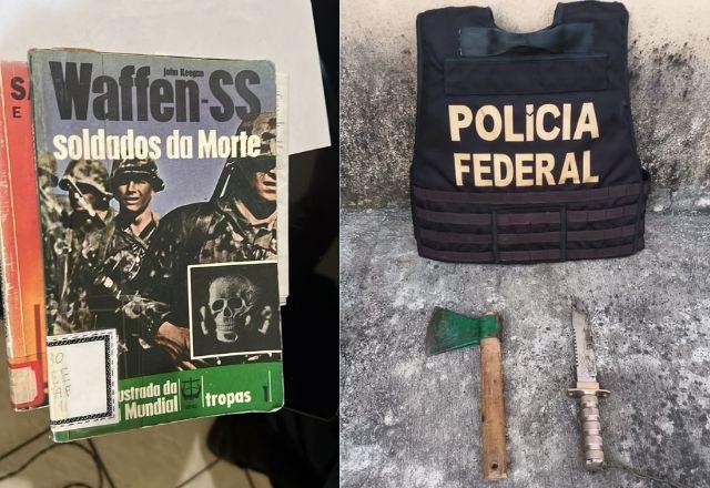 Imagem da noticia Polícia Federal cumpre mandados contra grupo suspeito de apologia ao nazismo