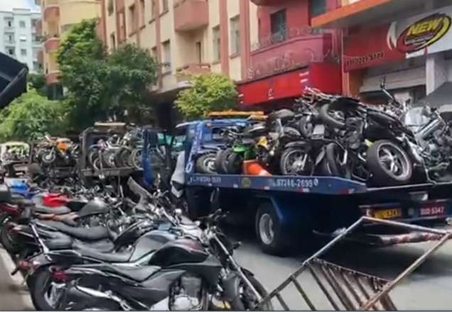 Polícia realiza operação contra fraudes na revenda de peças de motos em SP