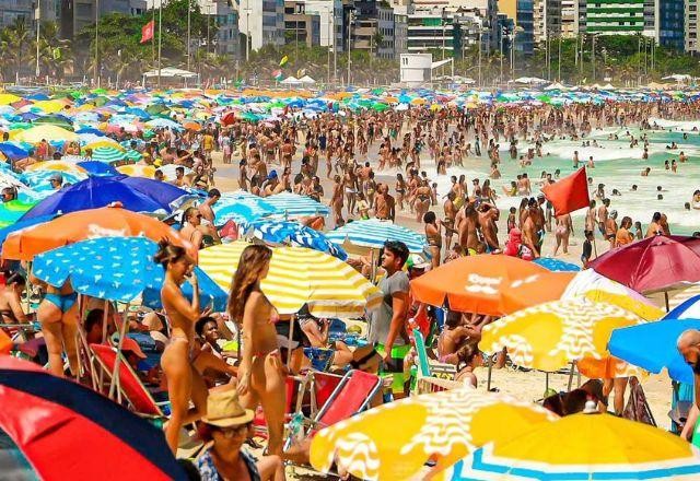 Imagem da noticia Temperatura no Rio bate recorde do mês neste domingo: 40,3°