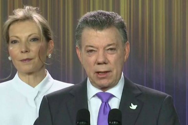 Imagem da noticia Presidente da Colômbia é o vencedor do Nobel da Paz