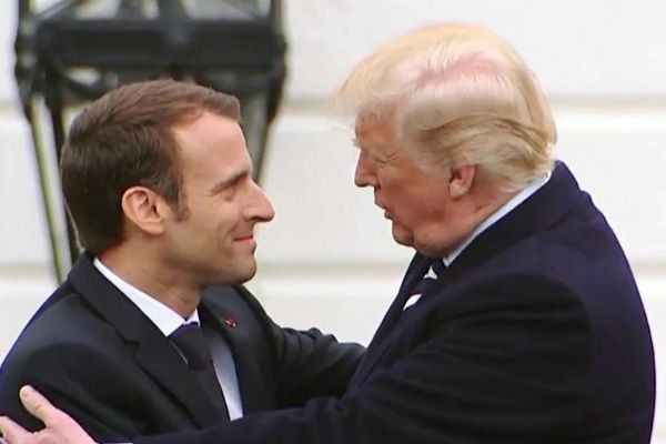 Presidente francês está nos EUA para encontro com Donald Trump