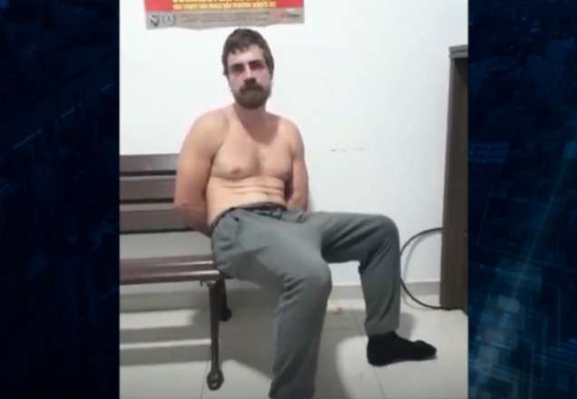 Imagem da noticia Preso agride PM com ofensas racistas dentro de batalhão em Curitiba
