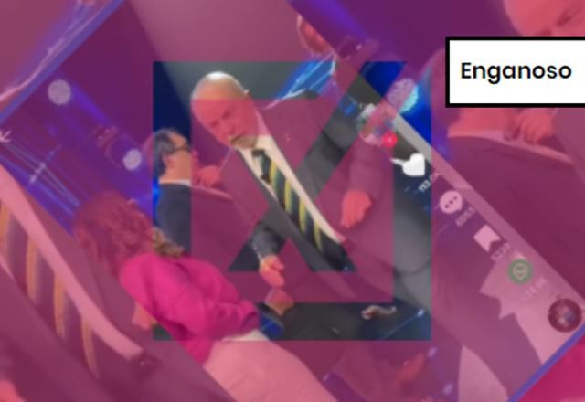 Imagem da noticia ENGANOSO: Lula não destratou Janja antes do debate
