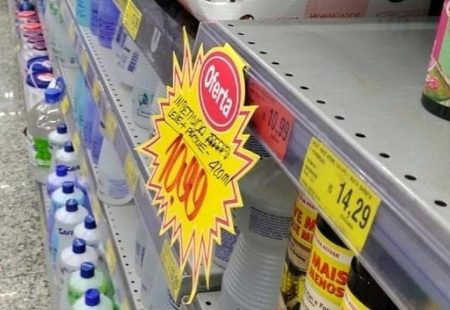 Imagem da noticia Falsa promoção: consumidor paga mais caro por produtos em supermercados