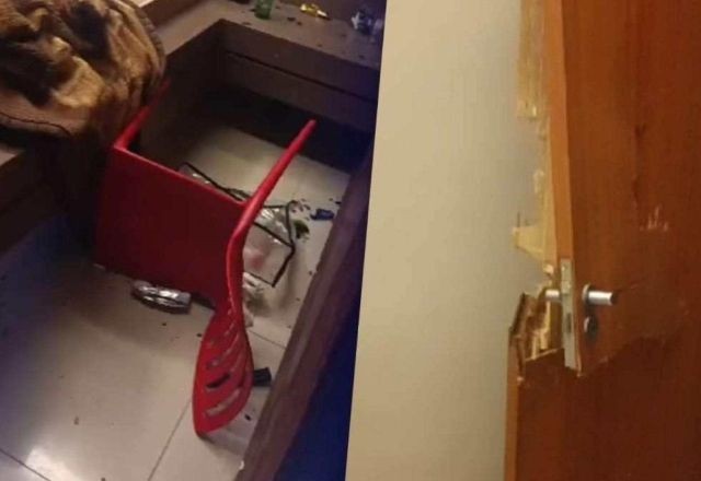 Imagem da noticia Casal destrói suíte de motel durante discussão em Minas Gerais; veja prejuízo