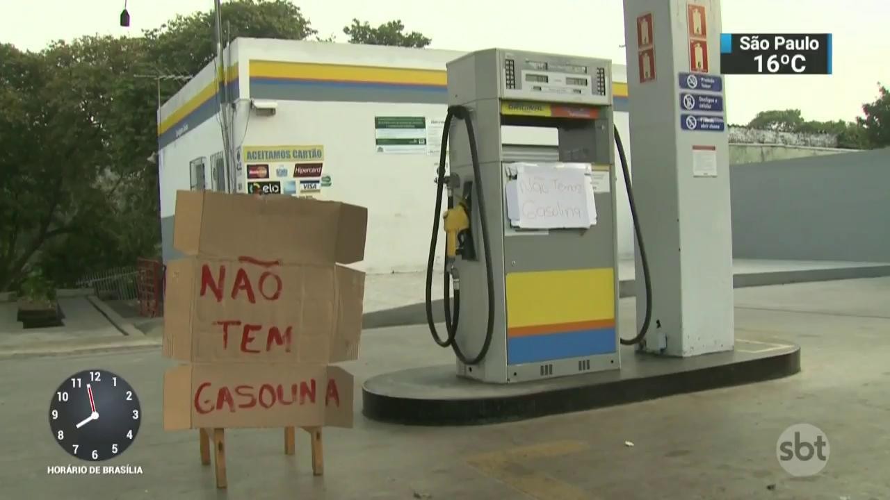 Imagem da noticia Quarto dia de paralisação agrava situação nos postos de combustíveis