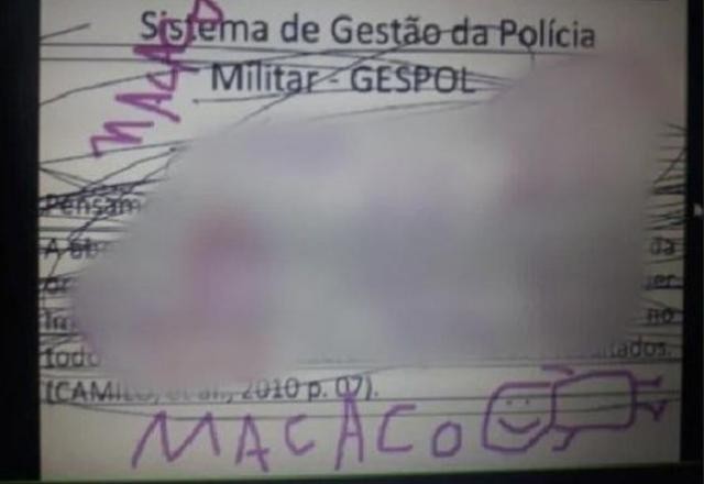 Oficial da PM é chamado de "macaco" em palestra sobre racismo