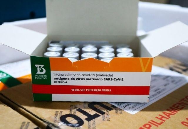 Governo de SP entrega mais 1,2 milhão de doses da CoronaVac ao PNI