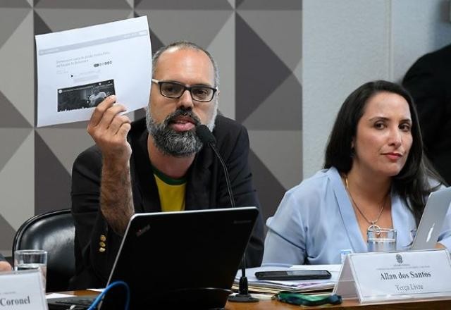 Renan inclui Allan dos Santos e empresários na lista de investigados da CPI