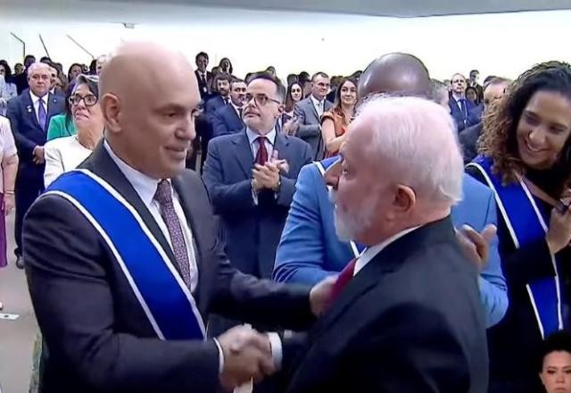 Imagem da noticia Lula concede honraria da Ordem Rio Branco a Moraes, Janja e ministros