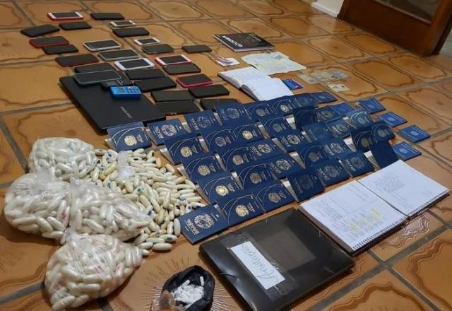 Imagem da noticia Polícia encontra 33 "mulas" treinadas para engolir drogas com destino à Europa