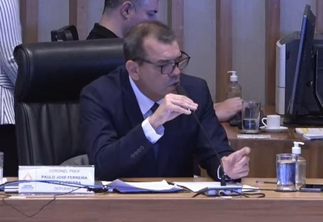 Imagem da noticia CPI da CLDF: ex-chefe interino de operações da PMDF nega ter aberto a Esplanada antes do 8/1