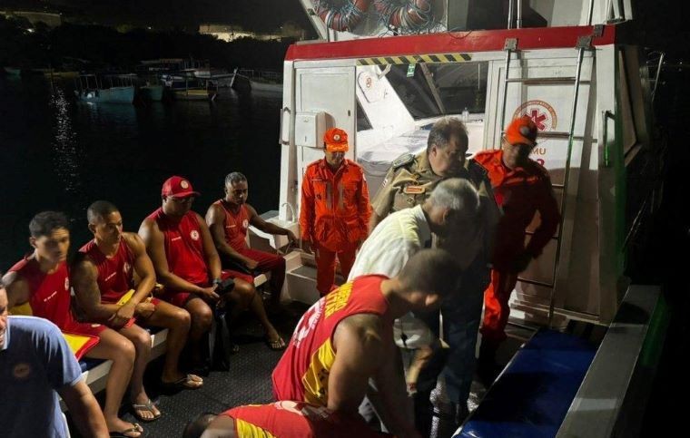 Imagem da noticia Naufrágio de barco na Baía de Todos-os-Santos, em Salvador (BA), deixa pelo menos seis mortos