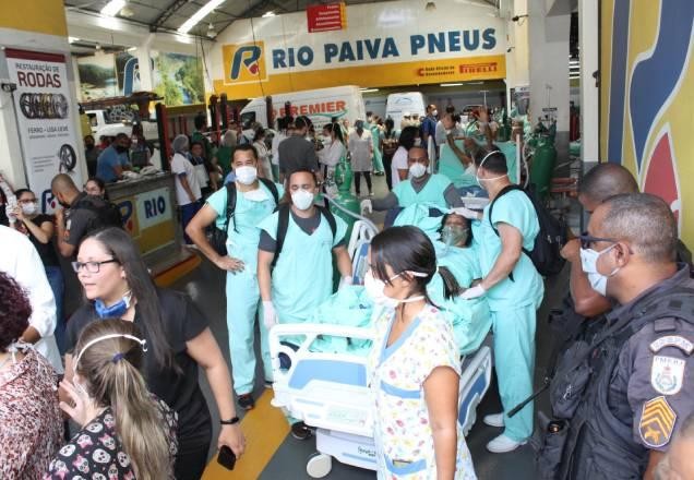 Duas pessoas morrem após incêndio em hospital no Rio de Janeiro