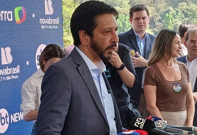 Imagem da noticia Nunes chega ao debate do SBT para a Prefeitura de São Paulo: "tem gente que vai ganhar só de rejeição"