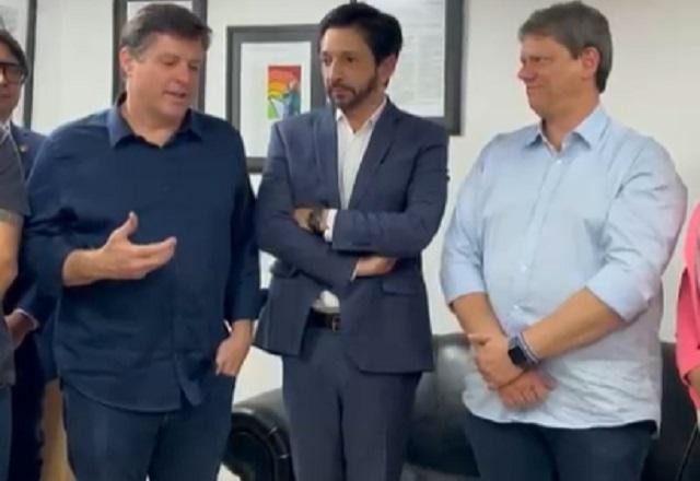 Imagem da noticia Tarcísio de Freitas recebe apoio do MDB para disputa do segundo turno