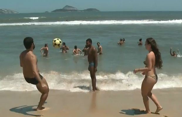 Rio de Janeiro registra sensação térmica de quase 50ºC graus