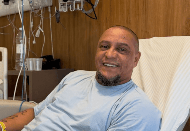 Imagem da noticia Ex-jogador Roberto Carlos é internado após sofrer problema cardíaco