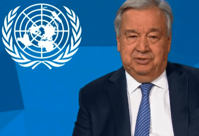 Imagem da noticia Chefe da ONU pede cessar-fogo durante Jogos: "Espírito da Trégua Olímpica"