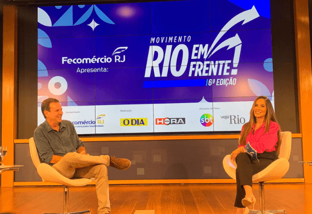 Imagem da noticia Veja destaques da sabatina com Eduardo Paes, que tenta a reeleição para a prefeitura do Rio
