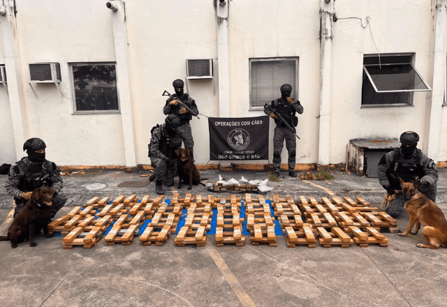Imagem da noticia Polícia acha 1 tonelada de maconha em escola no Rio de Janeiro