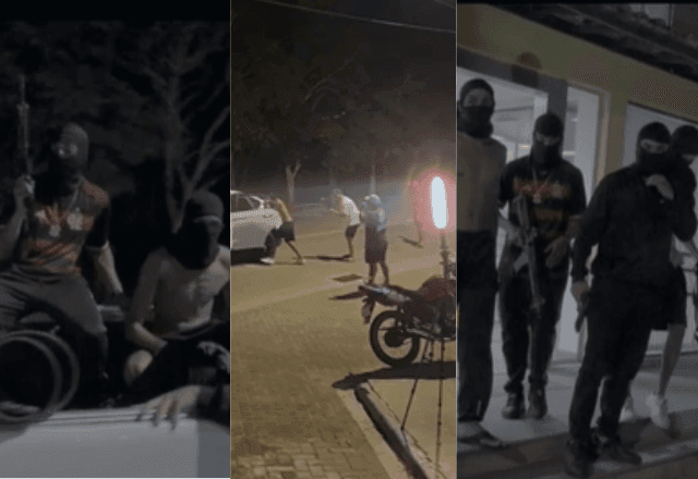 Imagem da noticia Atores são presos ao gravar clipe que simula assalto a banco