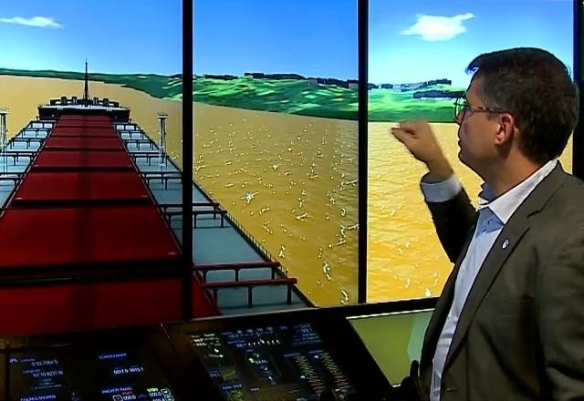 Imagem da noticia Brasília tem mais avançado centro de simulação para treinamento de práticos
