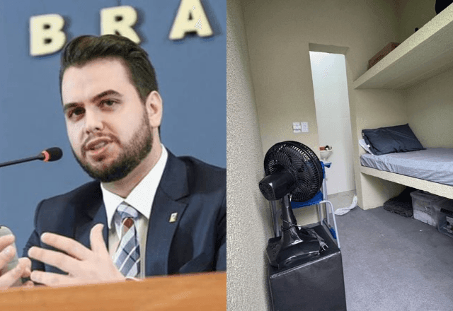Imagem da noticia Governo do Paraná divulga imagens da cela de Filipe Martins, ex-assessor de Bolsonaro