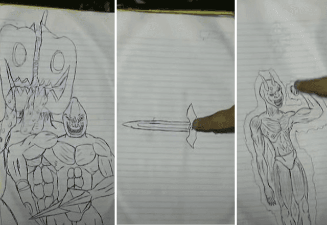 Imagem da noticia Exclusivo: SBT tem acesso a desenhos feitos por adolescente que matou os pais no Rio