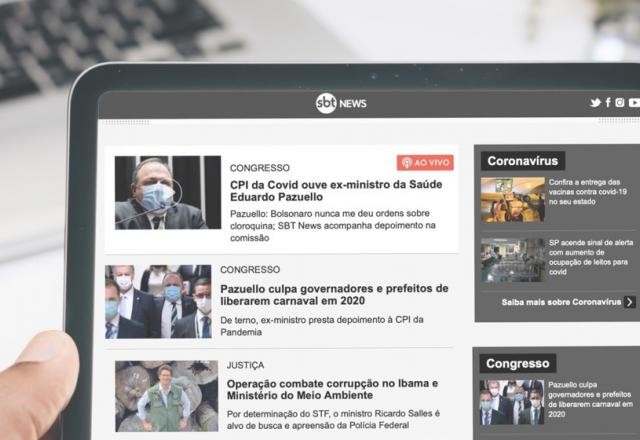 Imagem da noticia SBT News completa seu primeiro ano