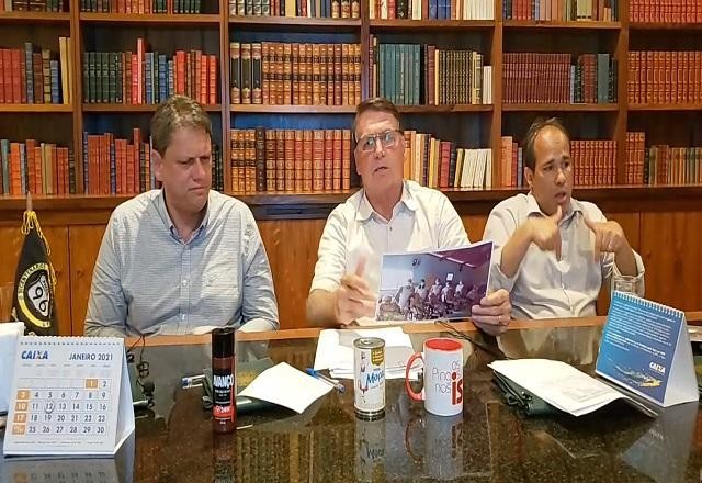Imagem da noticia Bolsonaro defende novamente uso de cloroquina contra a Covid-19