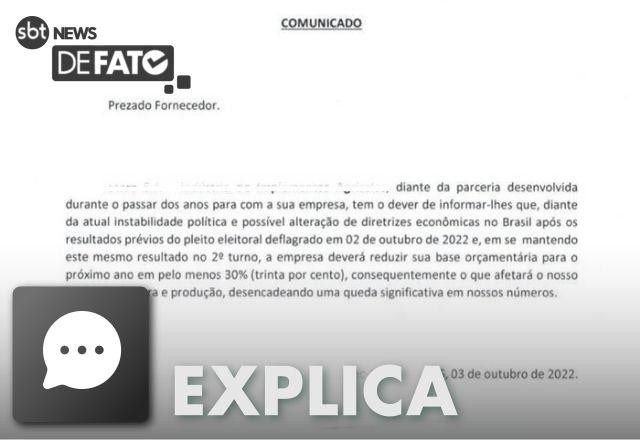 Imagem da noticia EXPLICA: Empresas não podem orientar votos de funcionários e fornecedores