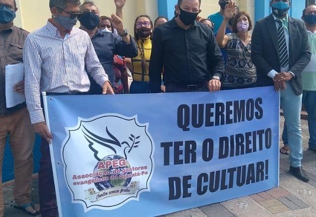 Imagem da noticia Igrejas em Pernambuco protestam por direito ao culto