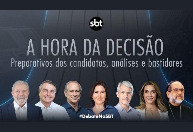 Imagem da noticia AO VIVO: SBT News transmite programa especial da preparação do debate do SBT