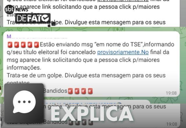 Imagem da noticia EXPLICA: TSE não envia e-mails para comunicar cancelamento de título