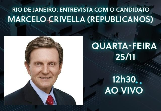 Imagem da noticia SBT Eleições 2020, Rio:  Assista a entrevista com Marcelo Crivella (Republicanos)