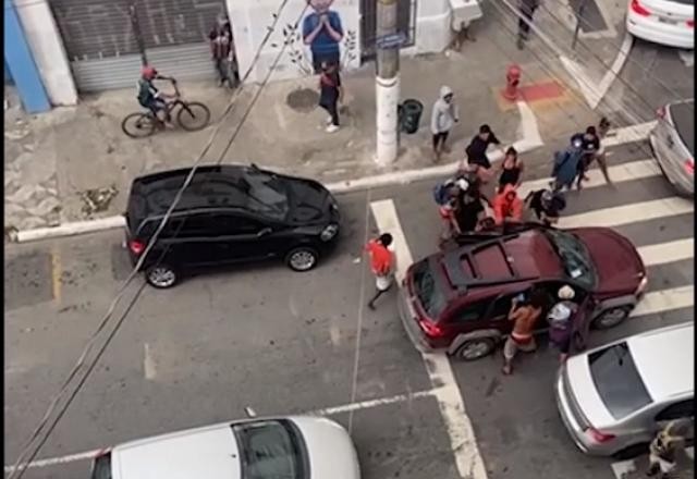 Imagem da noticia Vítimas de arrastão na cracolândia relatam momentos de pânico