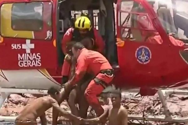Imagem da noticia SBT conversa com a major que realizou resgate dramático em Brumadinho