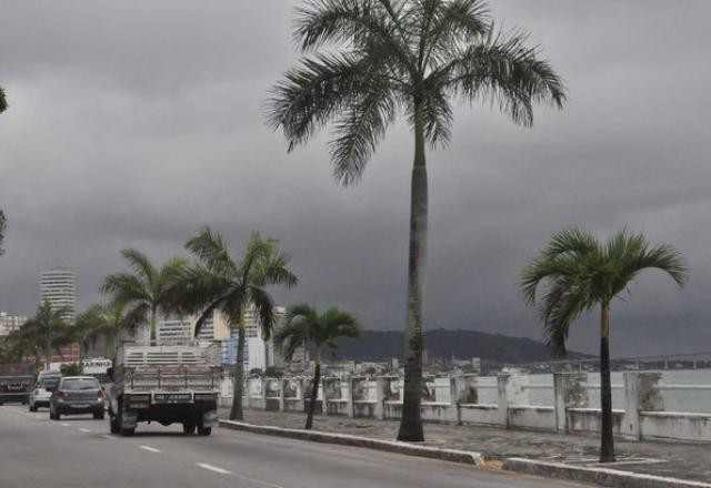 Imagem da noticia Previsão: ventos perdem força e umidade do mar diminui sobre o continente