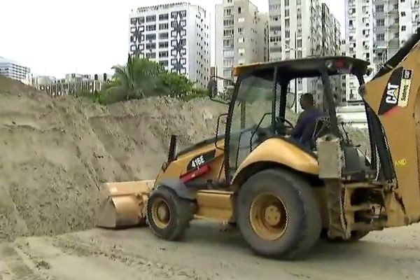 Imagem da noticia Santos-SP promove obra inédita no país para conter avanço do mar
