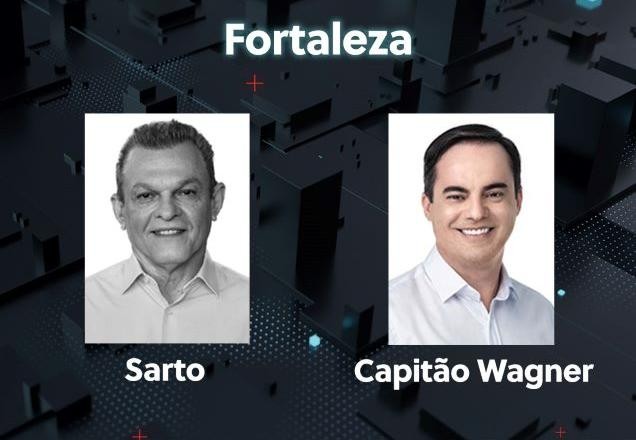 Capitão Wagner (Pros) enfrenta José Sarto (PDT) no 2º turno em Fortaleza