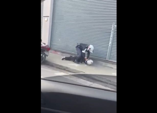 Imagem da noticia Policial militar agride motociclista durante abordagem na Grande São Paulo