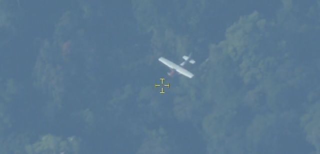 FAB intercepta avião suspeito com rajadas de tiros em Roraima