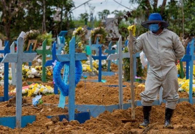 Imagem da noticia Brasil registra 271 mortes e 54.493 novos casos de covid-19 em 24 horas