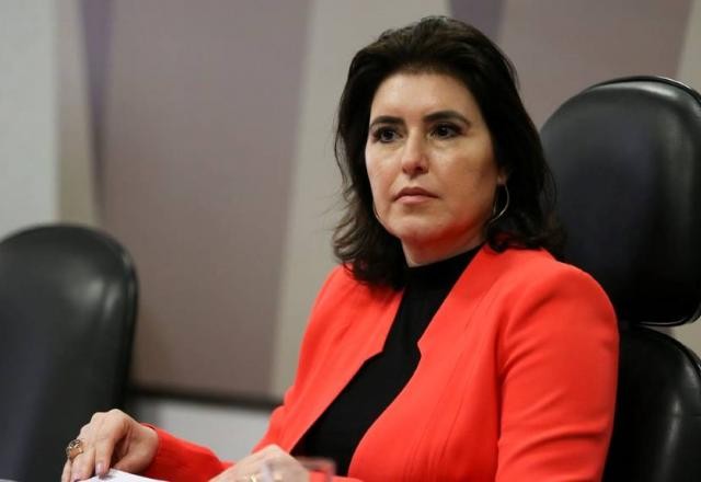 Imagem da noticia Tebet se lança candidata sem o MDB e diz que governo cooptou Senado
