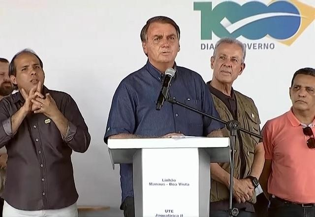 Imagem da noticia Bolsonaro anuncia início das obras de linhão de energia em Roraima