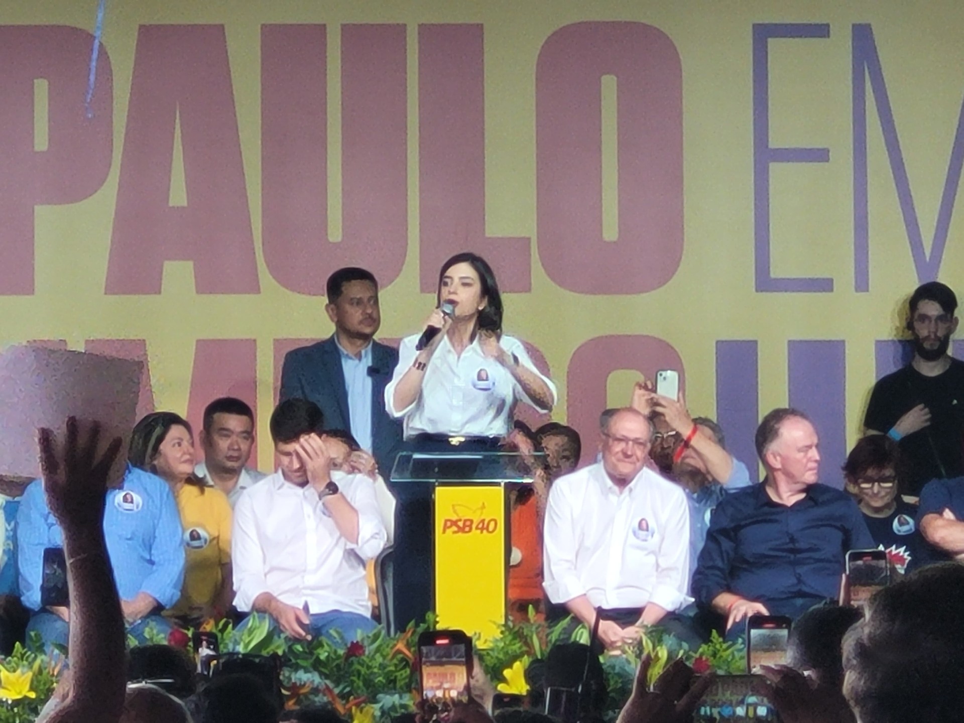 Imagem da noticia Sem vice, Tabata Amaral é oficializada pelo PSB na disputa pela prefeitura de São Paulo