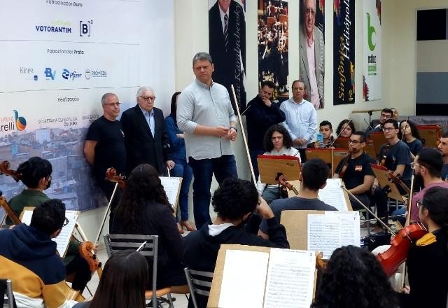 Imagem da noticia SP: Tarcísio diz que impulsionará cultura com apoio da iniciativa privada