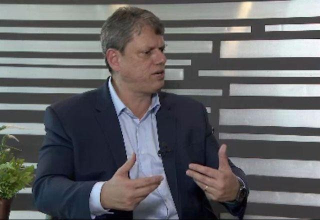 Imagem da noticia Tarcísio de Freitas diz acreditar na inocência de Bolsonaro